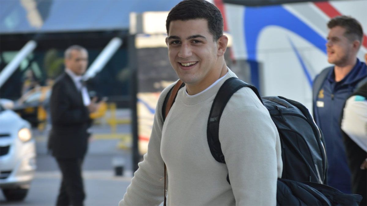 Ignacio Ruiz, el jugador de Los Pumas. Ignacio Ruiz, el jugador de Los Pumas.