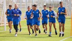 Godoy Cruz yan piensa en el partido ante Sarmiento de Junín. Foto: gentileza Prensa Godoy Cruz.