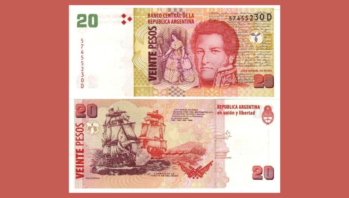 Pagan hasta 50 mil pesos por este billete de 20 pesos