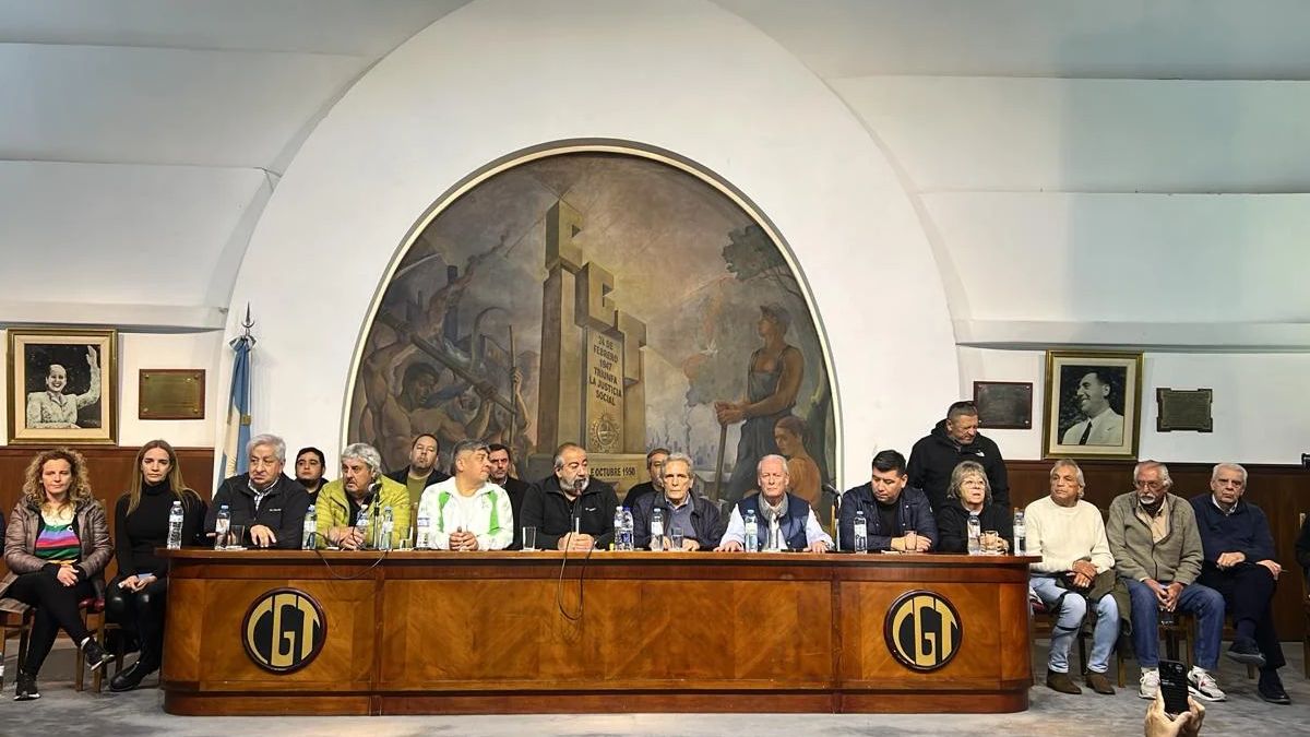 Las autoridades de la CGT evaluaron el alcance del paro general de este jueves en todo el país. Las autoridades de la CGT evaluaron el alcance del paro general de este jueves en todo el país.