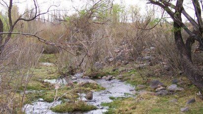 Los arroyos de El Manzano.