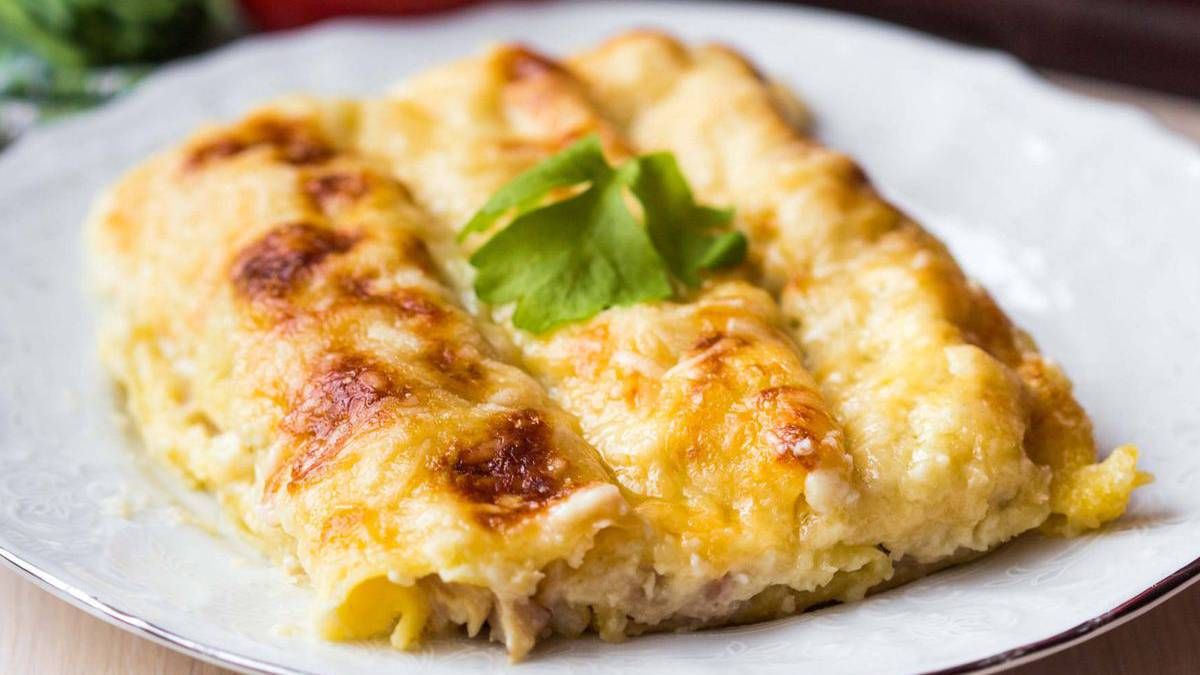 Recetas: canelones de choclo cremosos.