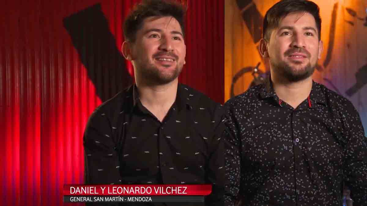 Daniel y Leonardo Vílchez. Este último quiere ser concejal del Frente de Todos en San Martín.