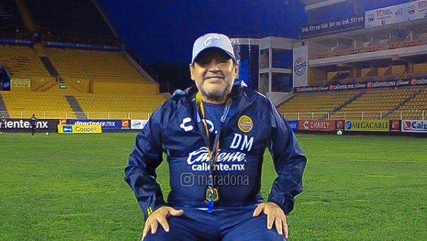 Diego Maradona felicitó a los campeones del mundo en futsal