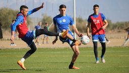 Godoy Cruz trabajó toda la semana en Coquimbito, a la espera del partido ante Gimnasia y Esgrima La Plata. Foto: gentileza Prensa Godoy Cruz.