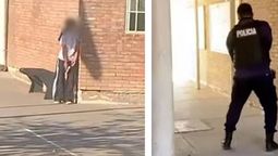 El recordado episodio en la escuela Marcelino Blanco de La Paz. El recordado episodio en la escuela Marcelino Blanco de La Paz.