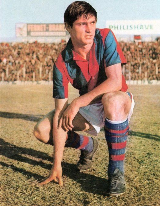 El Lobo Fischer, una leyenda del fútbol argentino.