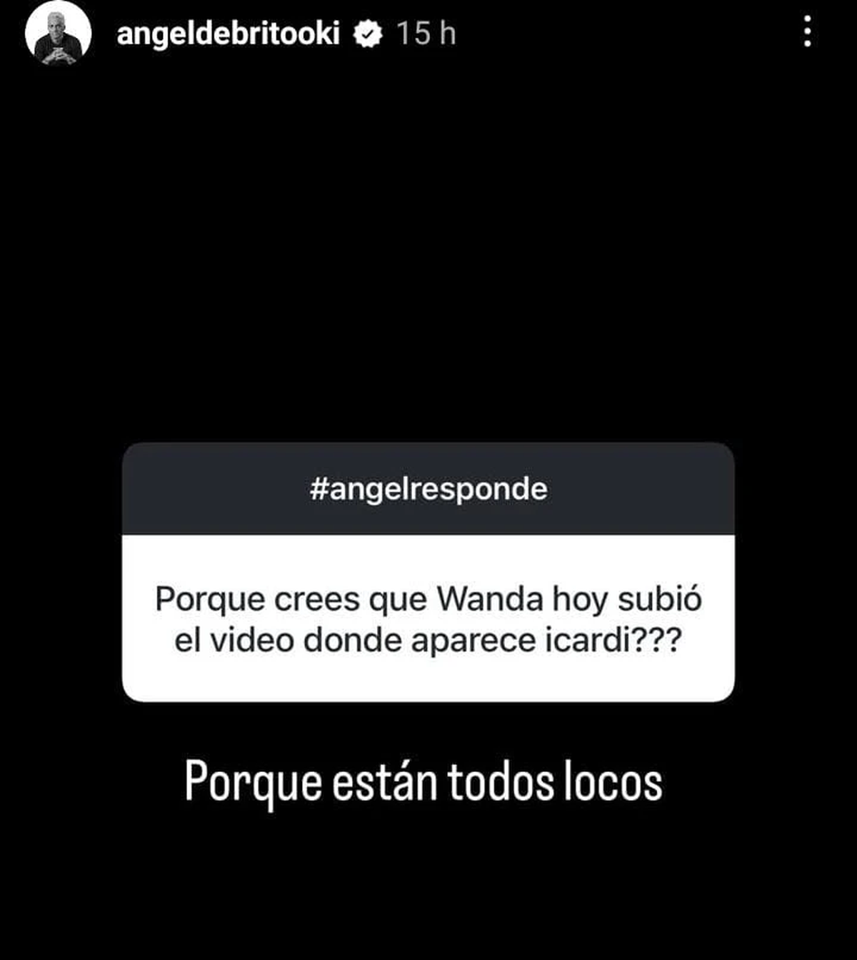 Ángel de Brito reveló quién ganará la batalla entre Wanda Nara y la China Suárez. Ángel de Brito reveló quién ganará la batalla entre Wanda Nara y la China Suárez.