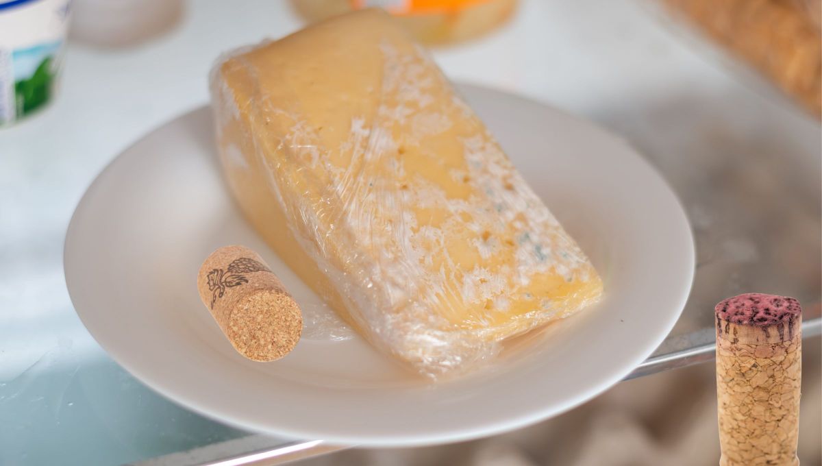 Guardar un corcho junto al queso dentro de la heladera: por qué recomiendan hacerlo y para qué sirve
