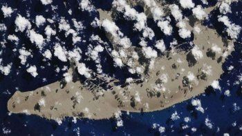 Peligro en el Pacífico: flota a la deriva una isla gigante de piedra pómez