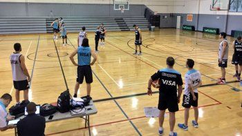 La Selección de básquet sigue entrenando en Las Vegas pensando en Río