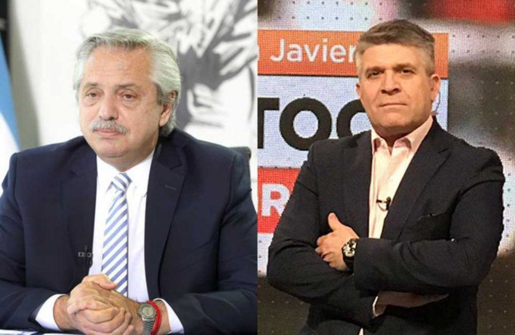 Alberto Fernández le respondió con ironía a Javier Díaz.