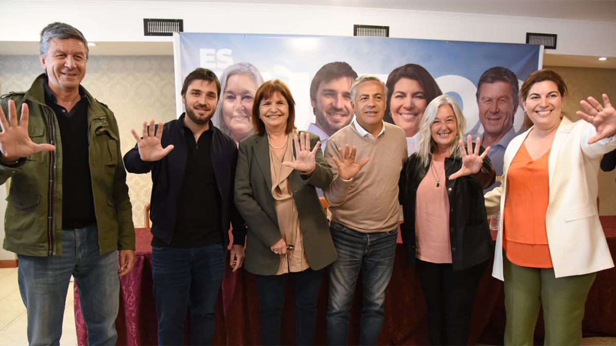 Elecciones 2021: Cornejo y Bullrich desembarcaron en Chubut