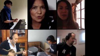 La Banda de la UTN volvió a grabar y filmar por medio de celulares