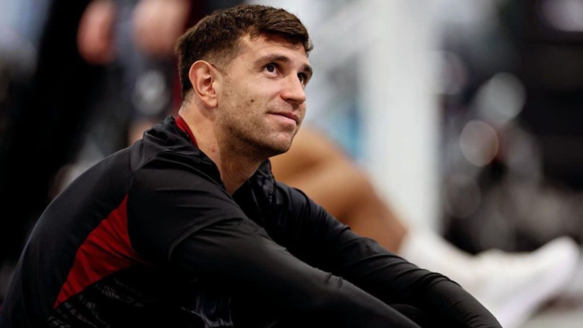 Dibu quiere ser campeón de la Copa América.