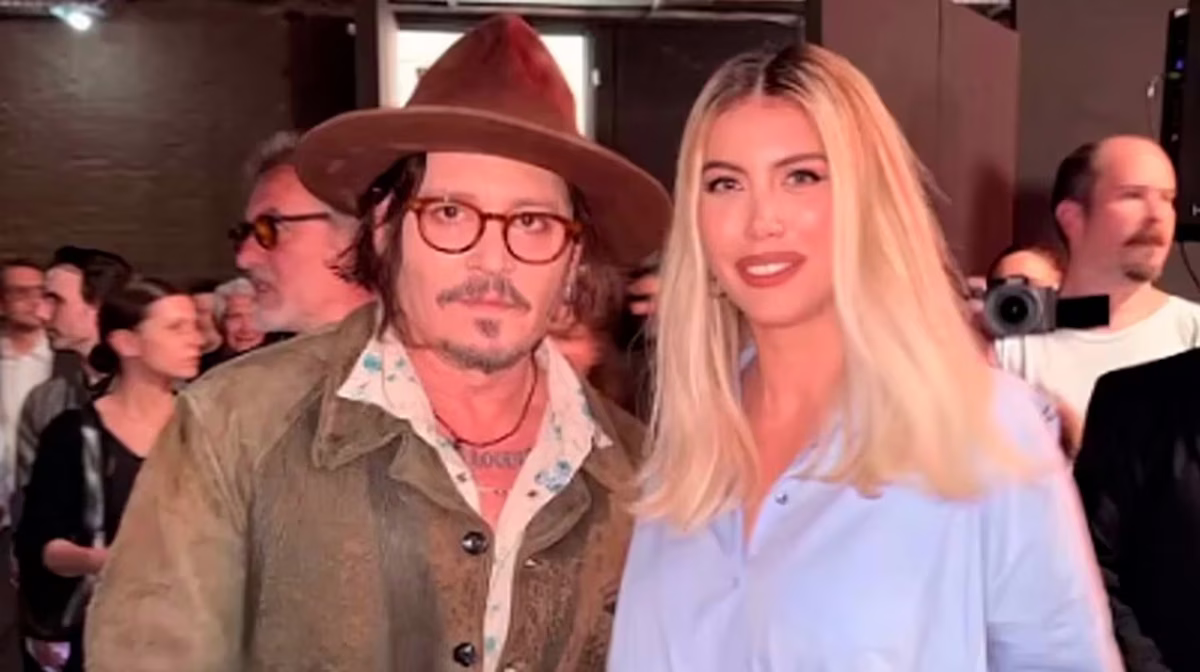 Wanda Nara y Johnny Depp juntos.