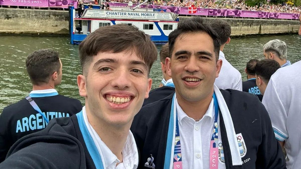 Lorenzo y Alto en la inauguración.