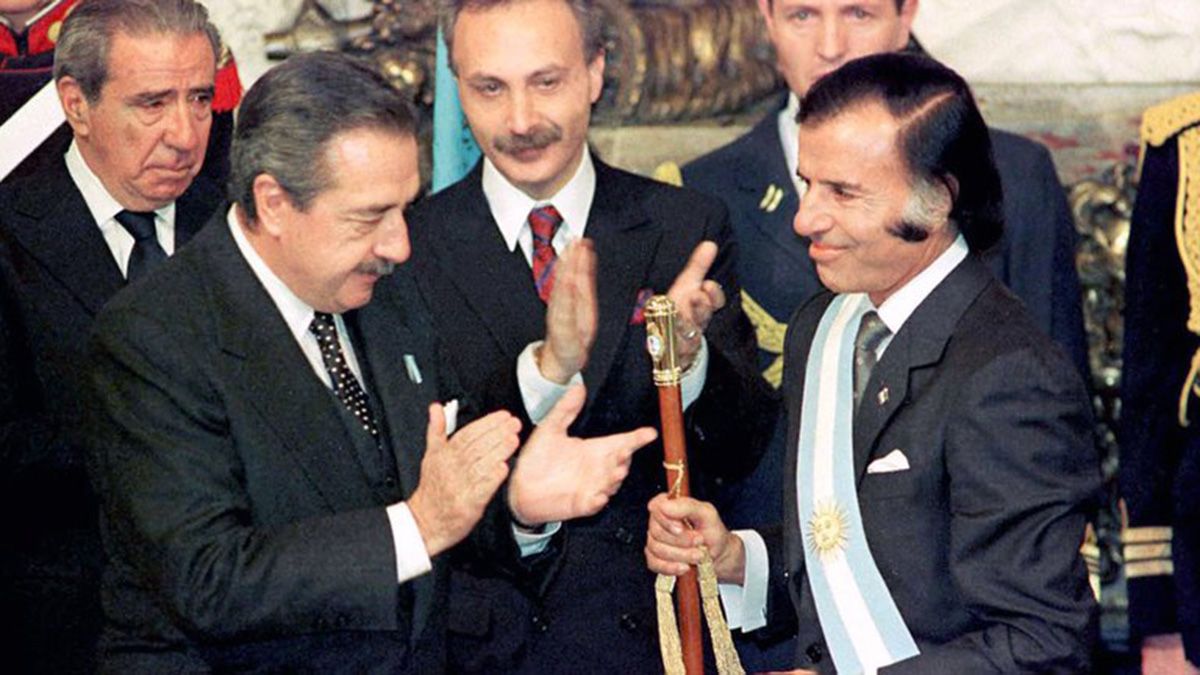 Murió Menem, el peronista asumió la presidencia por primera vez en julio del 89 en reemplazo de Raúl Alfonsín.