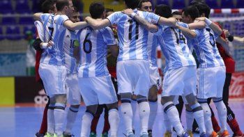 ¡A semis! Argentina goleó y buscará un lugar en la final del Mundial de Futsal