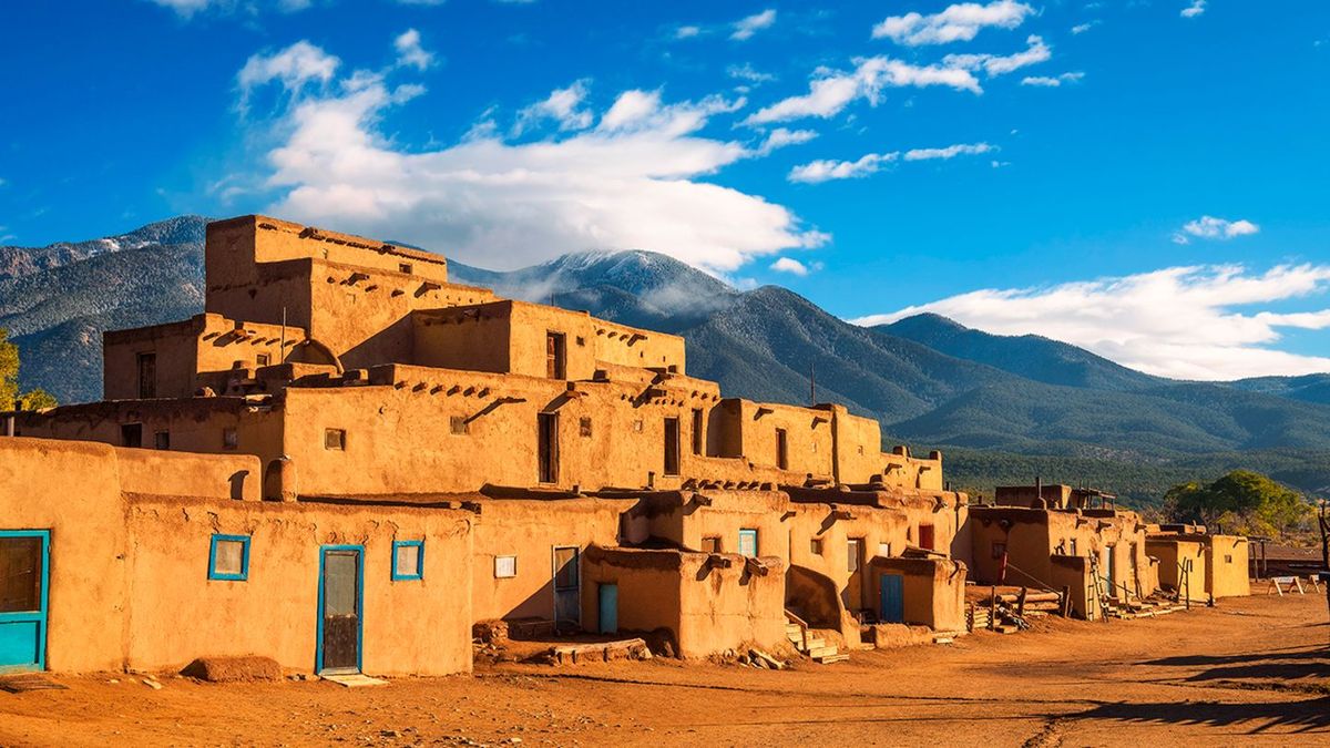 Este bellísimo y pintoresco pueblo está en Nuevo Mexico