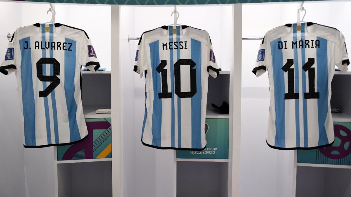 Qué camiseta usará la Selección Argentina ante Países Bajos en cuartos de final