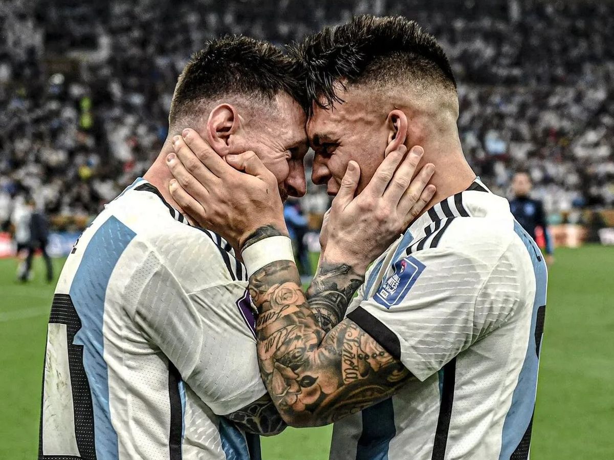 Así quedó la lista de goleadores históricos de la Selección argentina con Lionel Messi y Lautaro Martínez