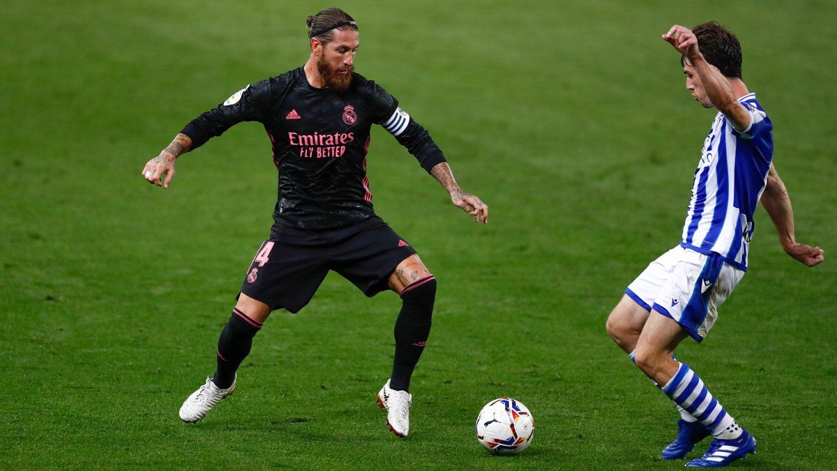 El campeón vigente Real Madrid empató con Real Sociedad.