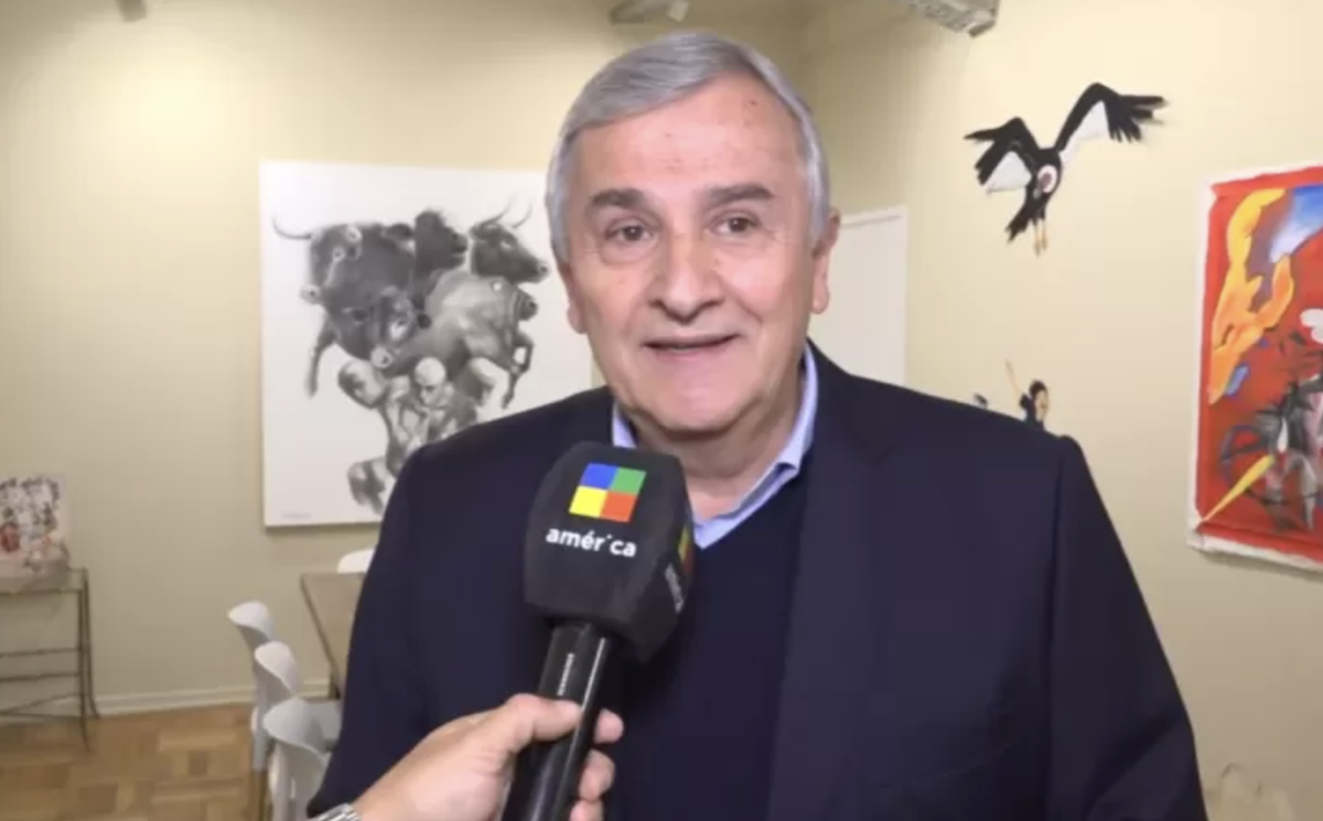 Gerardo Morales, el exgobernador de Jujuy. Gerardo Morales, el exgobernador de Jujuy.