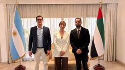 La ministra Jimena Latorre mantiene una gira de trabajo en Abu Dabi, Emiratos Árabes.