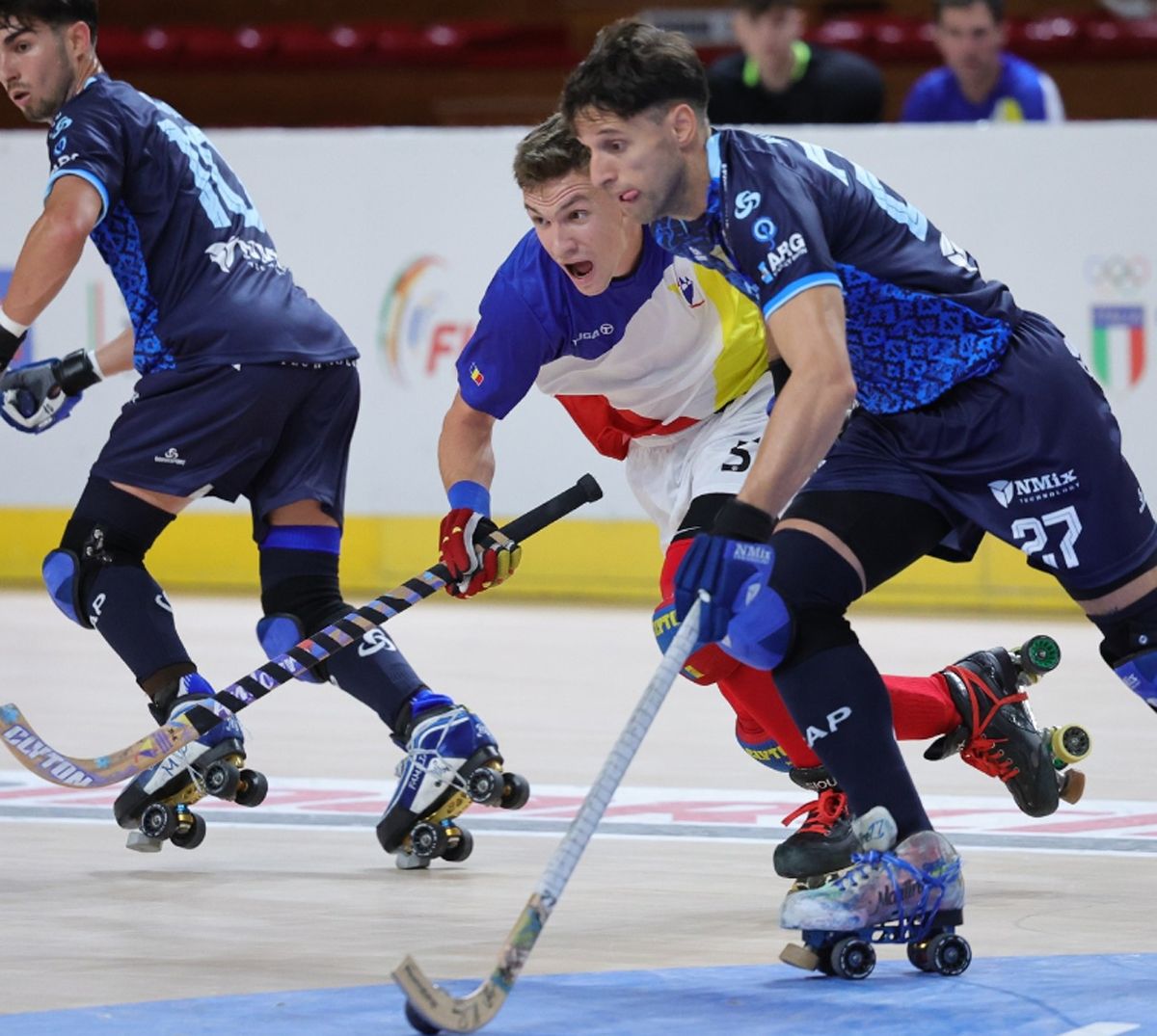 Lucas Martínez aportó 5 goles para Argentina en el Mundial de hockey sobre patines. Lucas Martínez aportó 5 goles para Argentina en el Mundial de hockey sobre patines.