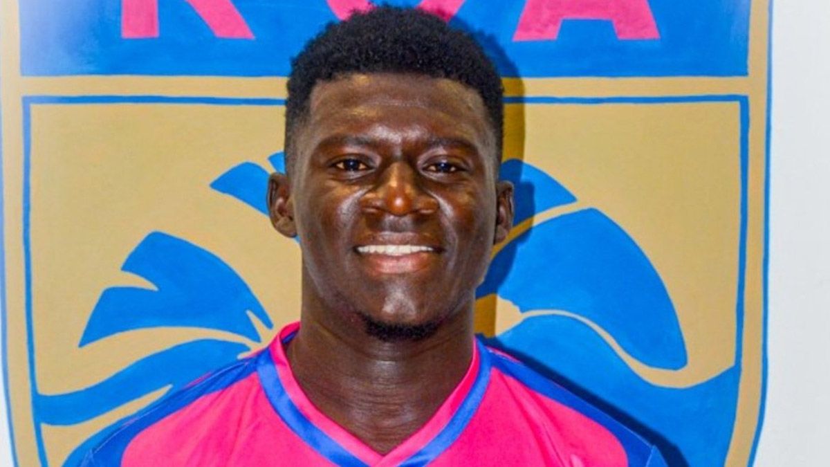 Moustapha Sylla perdió la vida en pleno partido.