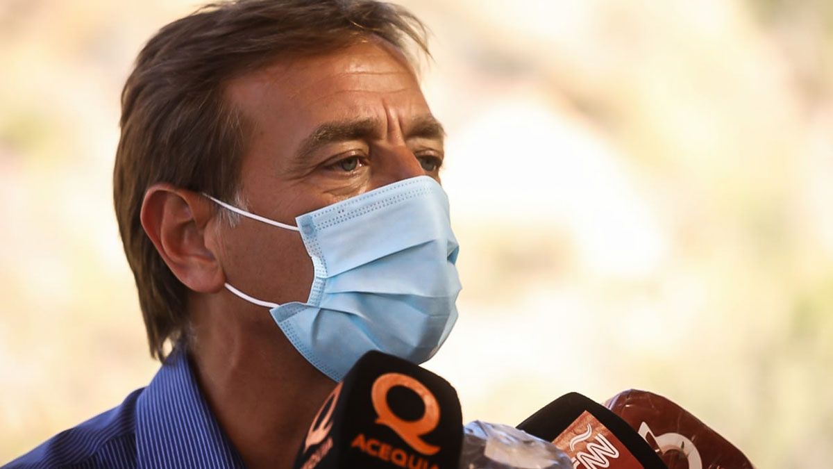 El gobernador Rodolfo Suarez cargó duro contra el PJ porque no quiere apoyar la Reforma de la Constitución.