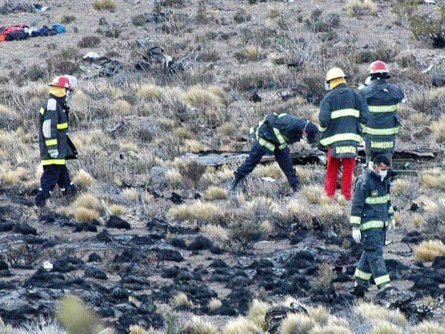 Rescataron la caja negra de la nave y está en poder de la junta que investigará el accidente