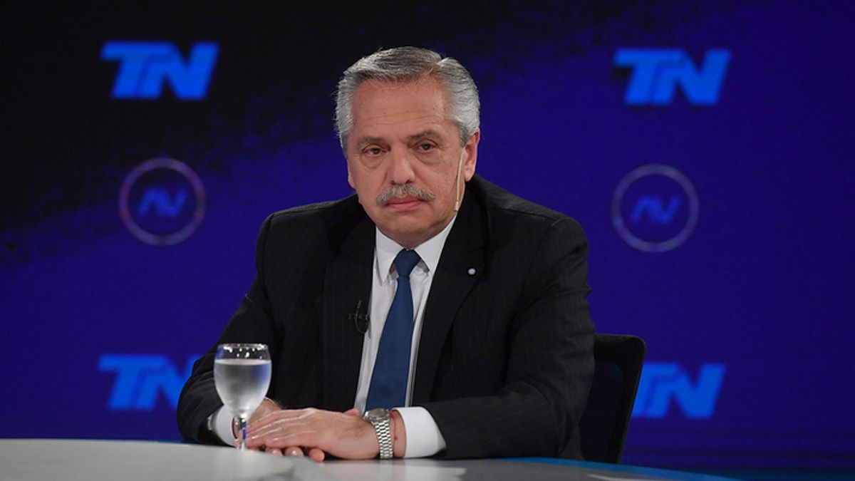 Alberto Fernández y una desafortunada frase sobre el fiscal Diego Luciani. (Foto: Télam).