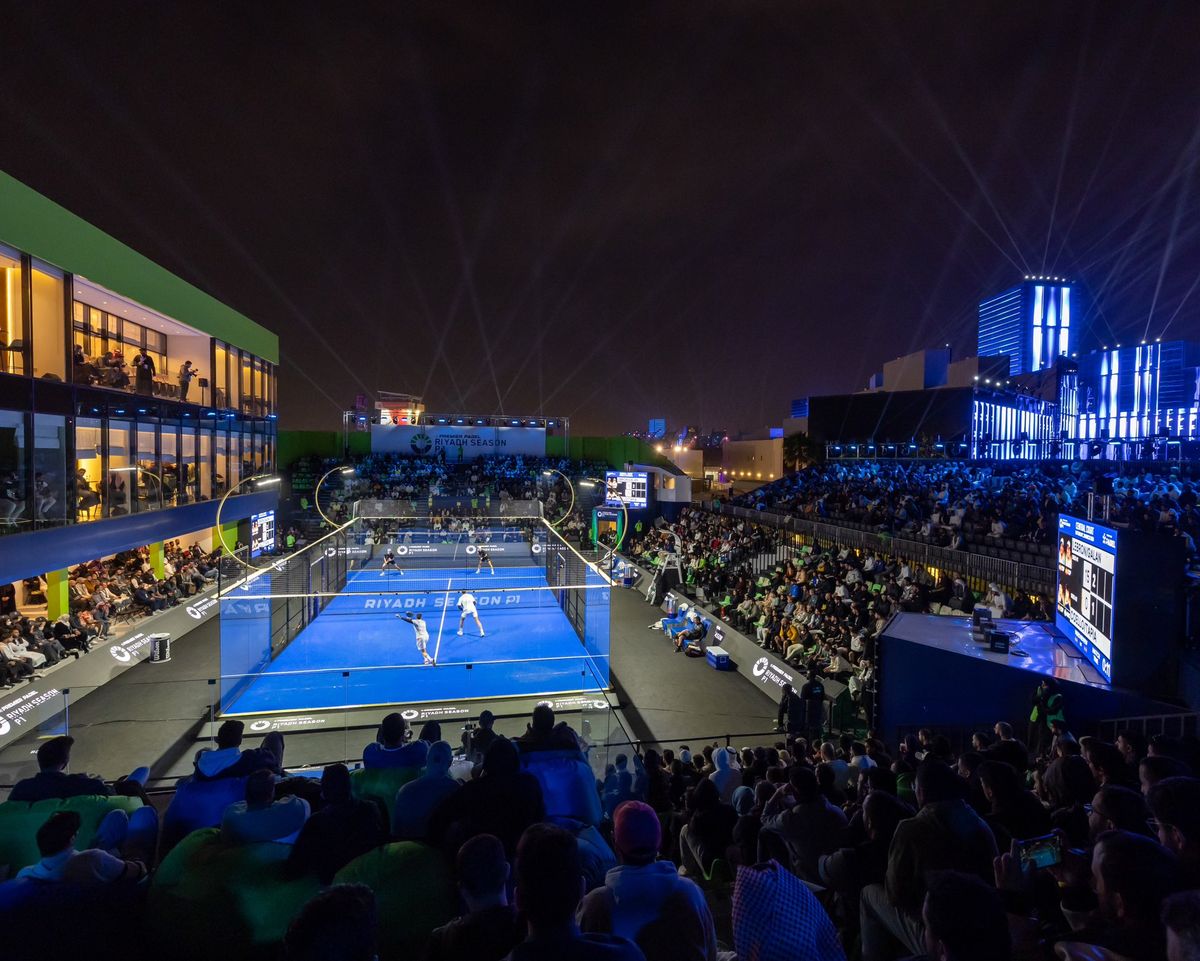 El Premier Padel cerró su primer torneo del año con lleno total en Riyadh