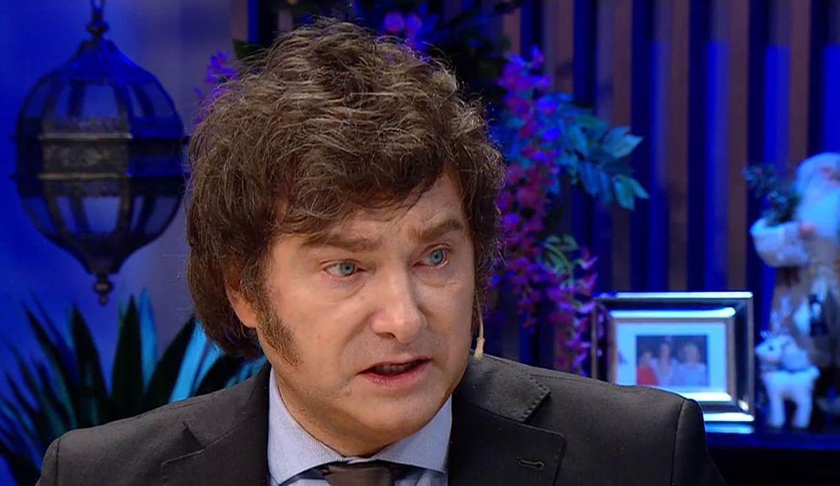 Javier Milei estuvo el sábado a la noche en el programa de Mirtha Legrand.