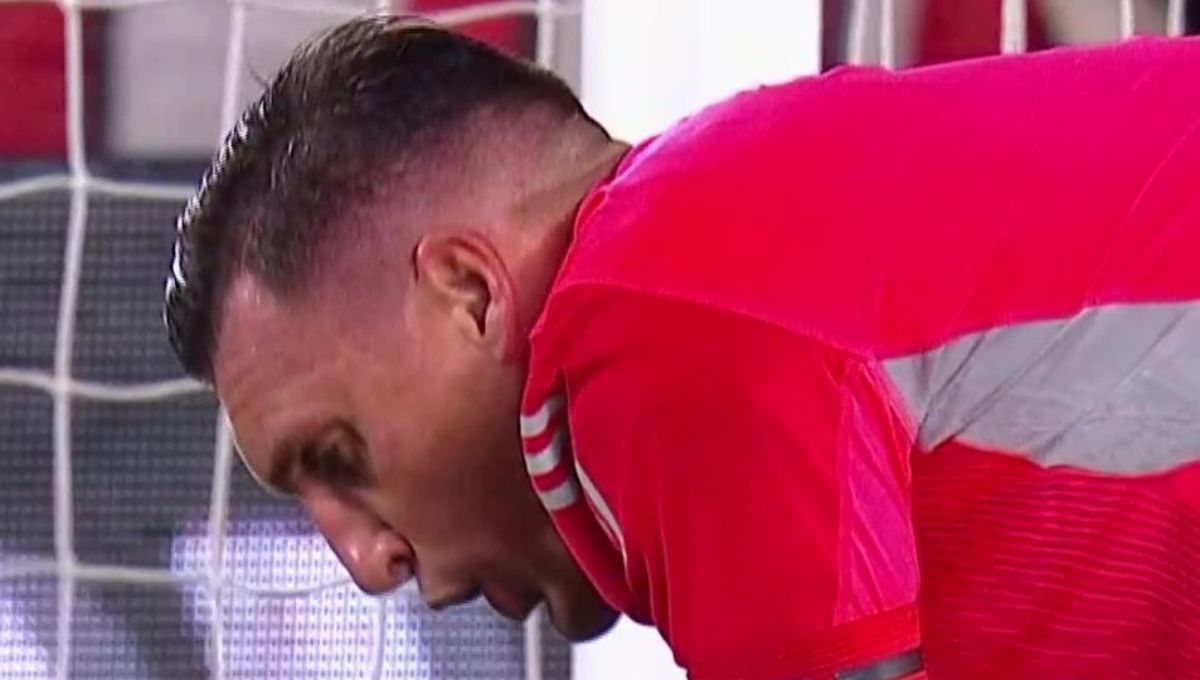 Armani no pudo contener un remate sencillo y River pierde 1 a 0.