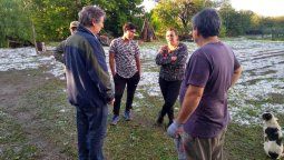 Emir Félix declaró la emergencia agropecuaria tras la fuerte tormenta