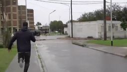 El robo terminó en una persecusión que parecía salida de una superproducción de Hollywood.