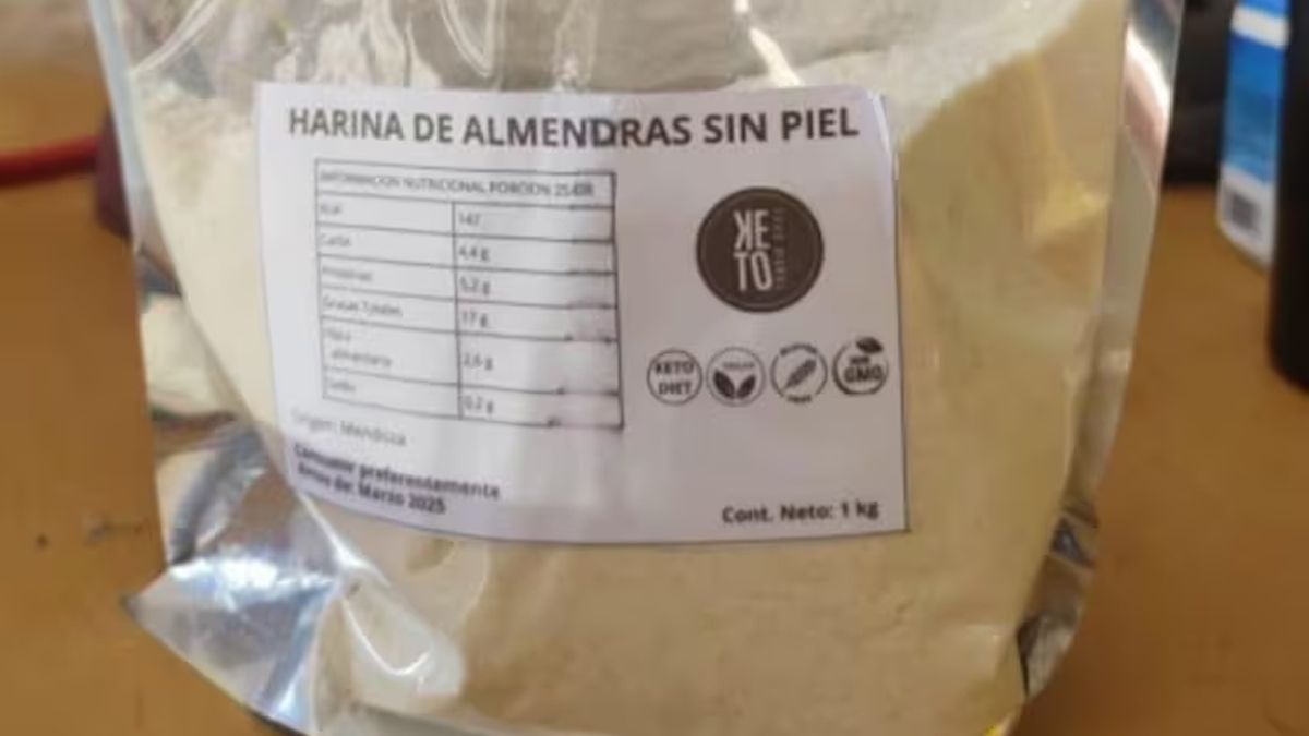ANMAT prohibió la elaboración y venta de una harina de almendras de Mendoza