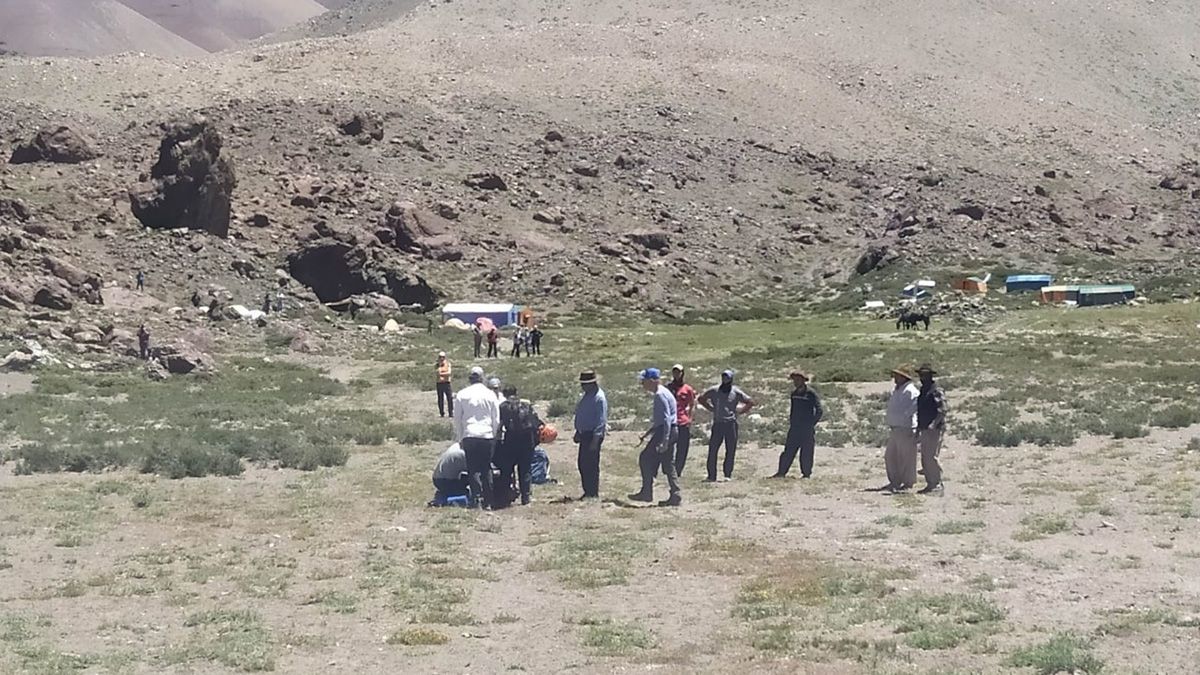 Una turista estadounidense fue rescatada por el grupo Halcón II en Malargüe