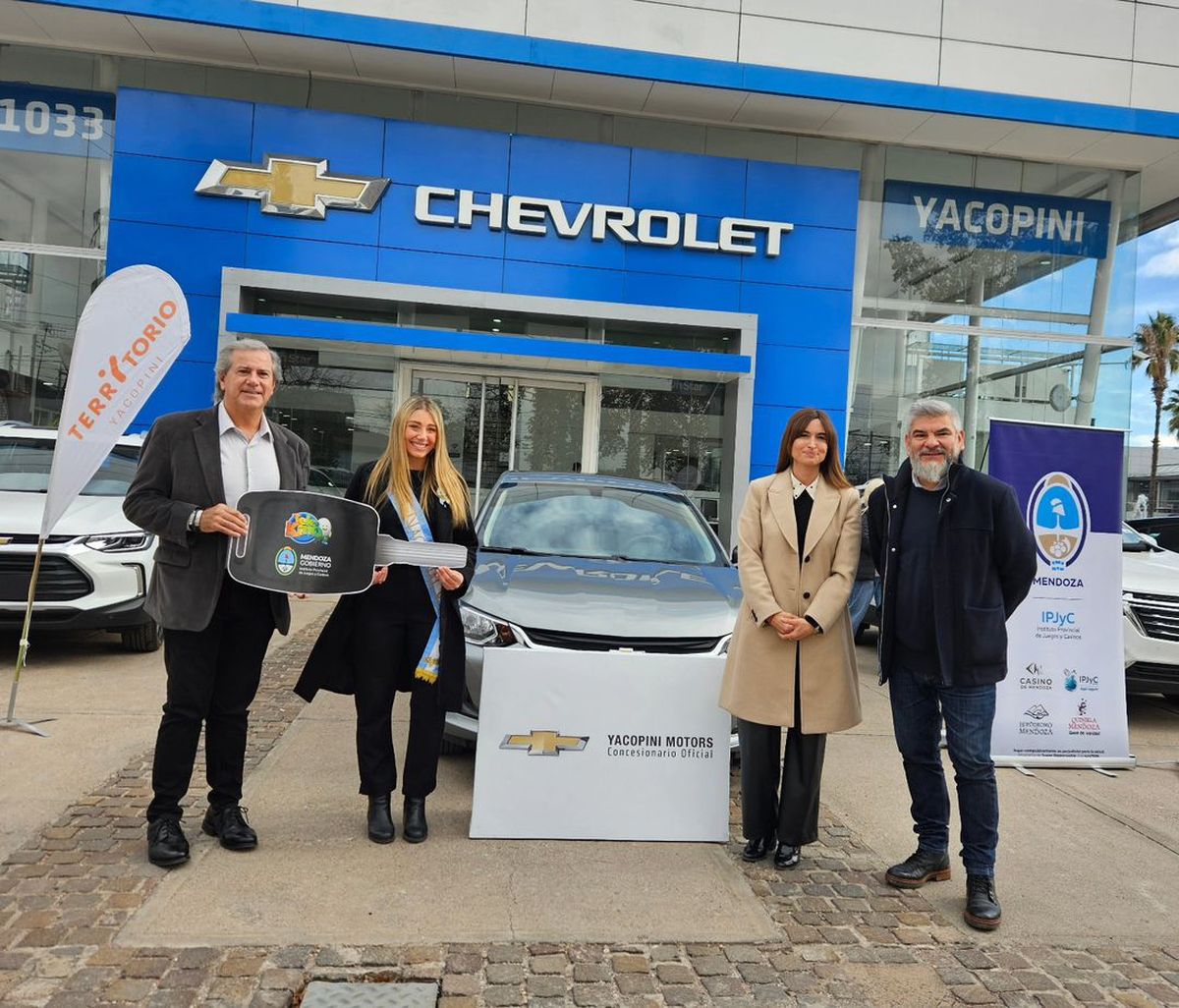 El acto de entrega del 0km se realizó en una concesionaria del Gran Mendoza. El acto de entrega del 0km se realizó en una concesionaria del Gran Mendoza.