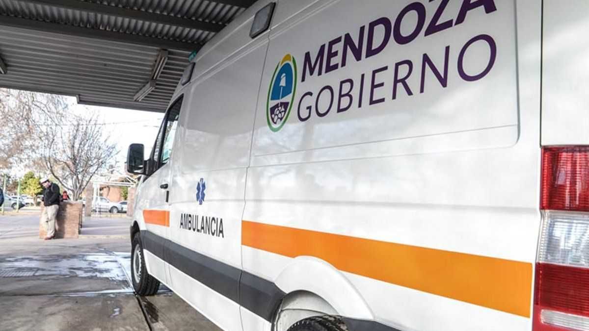 La ambulancia del SEC trasladó de urgencia al bebé al hospital de Rivadavia