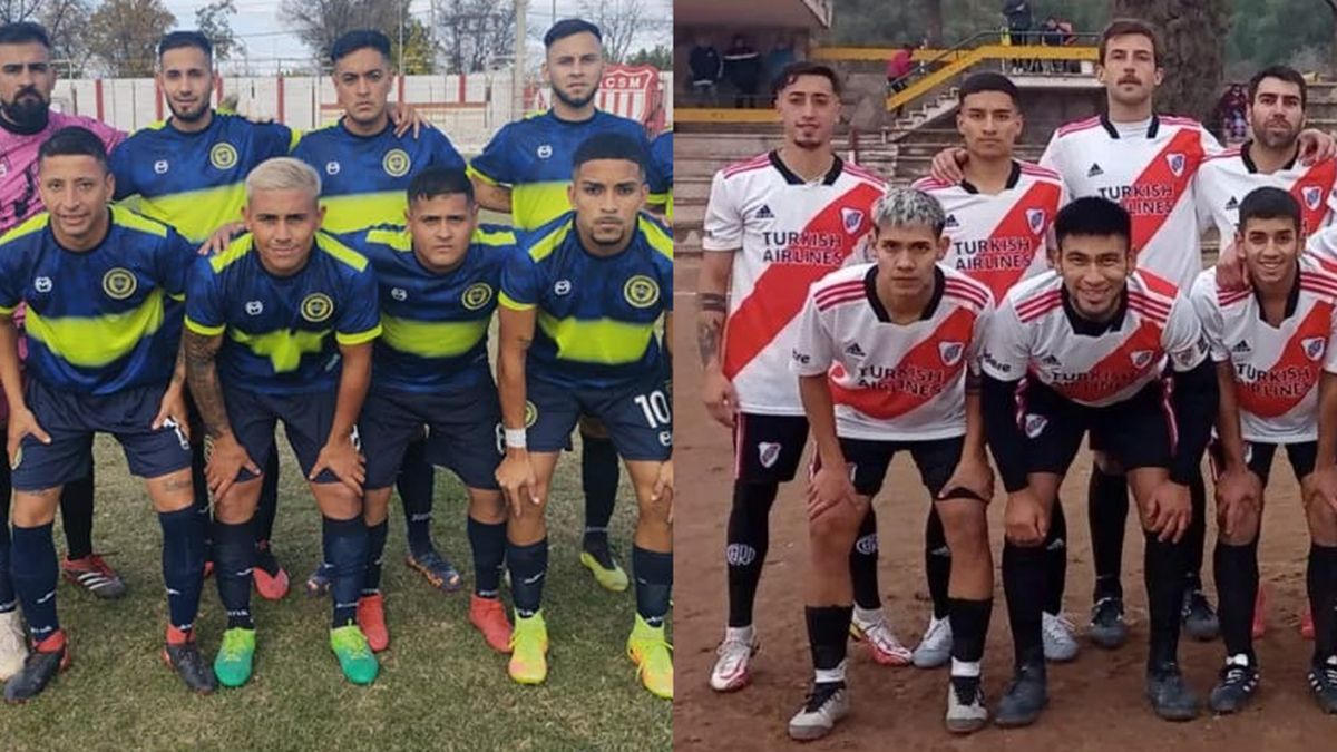Boca de Bermejo y River de El Challao, listos para salir a la cancha este domingo en la calle Génova.