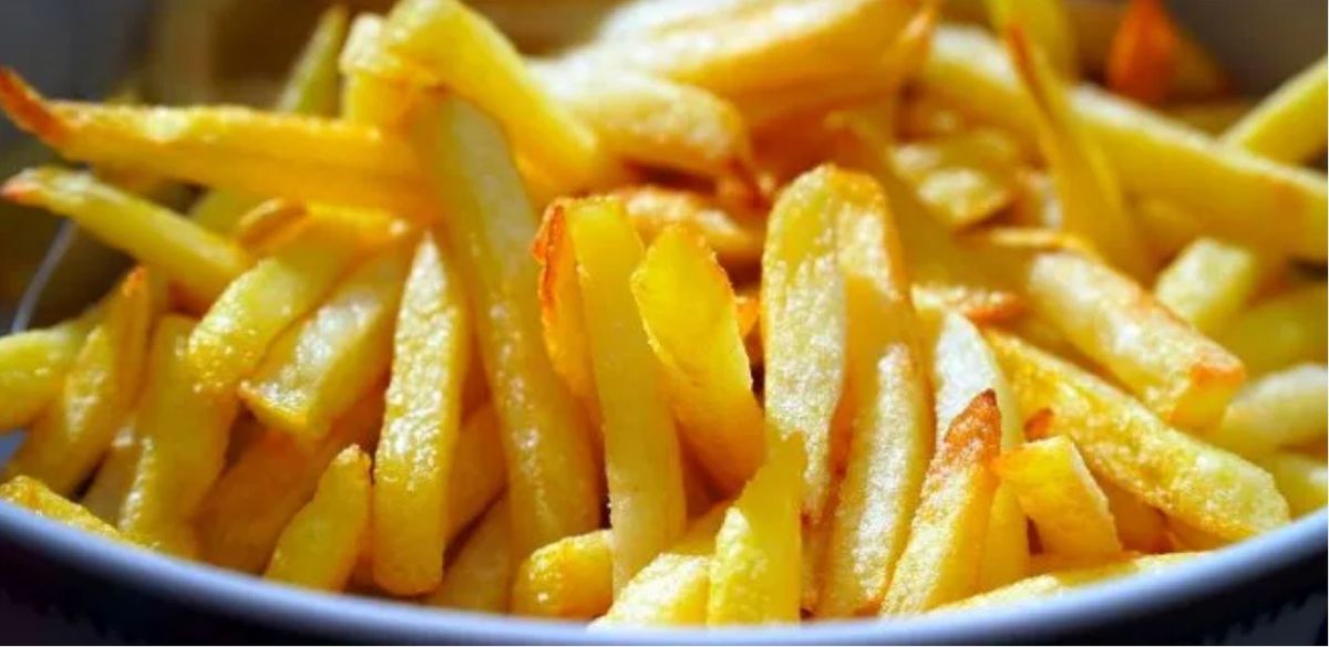 Beneficio de comer papas fritas.