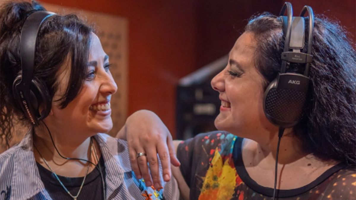 Las Hermanas Abrham: Betiana y Marianela.&nbsp;