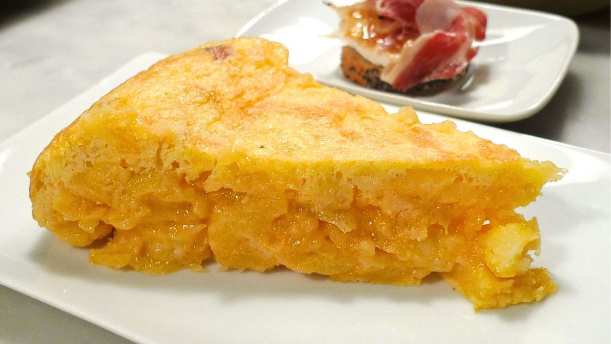Receta de la tortilla de papas española. Foto: gentileza spaneasylearning.