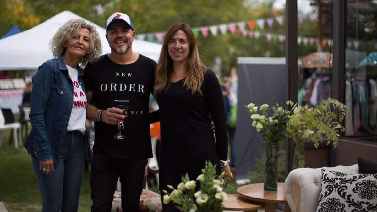 Belén Iacopini, Gustavo Valdés y Florencia Da Souza.