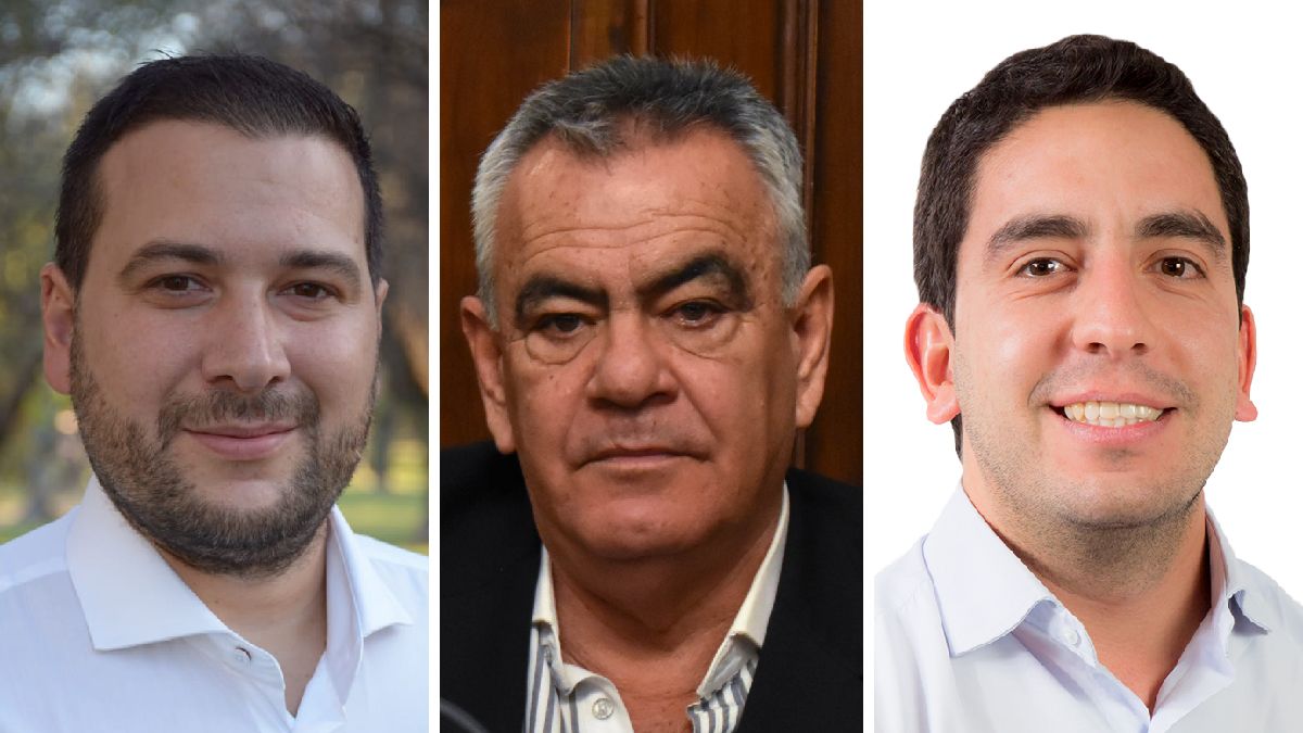 Los tres precandidatos a intendente que se sumaron a última hora de la presentación de listas para las PASO: Mauricio Pinti en Maipú