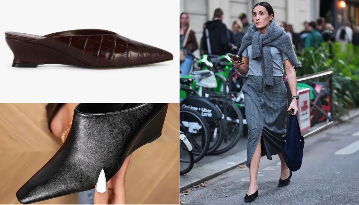 Así lucen los wedge mules, los zapatos tendencia del momento. Así lucen los wedge mules, los zapatos tendencia del momento.